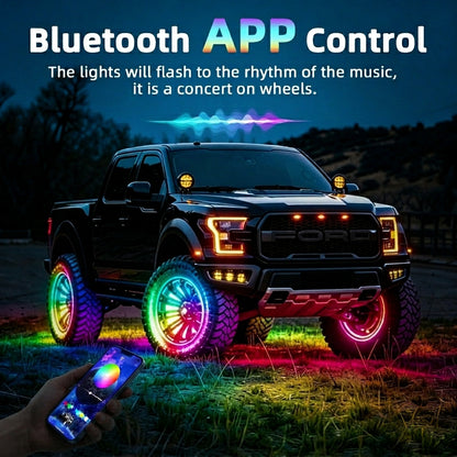truck wheel lights