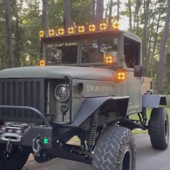 LOYO 90W Driving Lights Light Bar for Jeep Truck Pickup ATV UTV