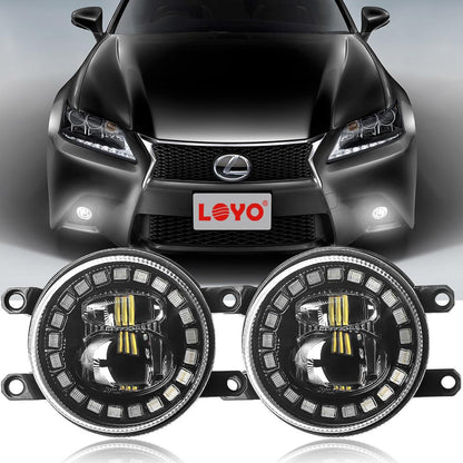 Clock Design LED Foglight For Toyota, LEXUS & SCION | Pair freeshipping - loyolight