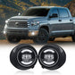 LED Fog Light Assembly with White DRL/ Yellow Turn Signals Compatible with Toyota Tundra 2007-2013