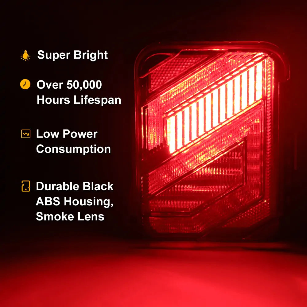 Jeep LED Tail Lights for Wrangler JK - LOYO S Style Tail lamp
