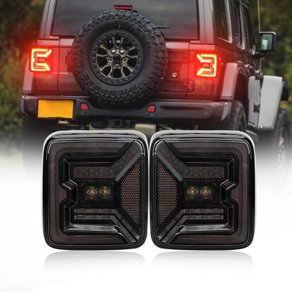 LED Tail Lights for Jeep Wrangler JL JLU | Pair