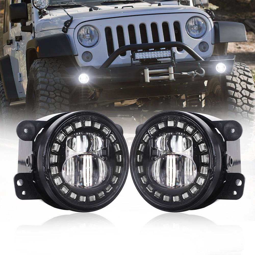 LED Fof lights for jeep jk