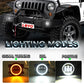 LOYO 4 Inch Fog Light Bulb With Angle Eyes For Jeep JK JKU freeshipping - loyolight