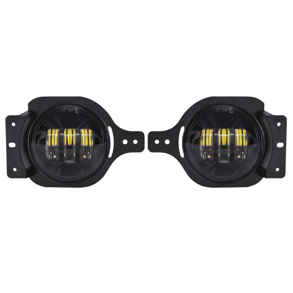 4 inch 30W Foglight for 2018 Jeep Wrangle JL | Pair - loyolight