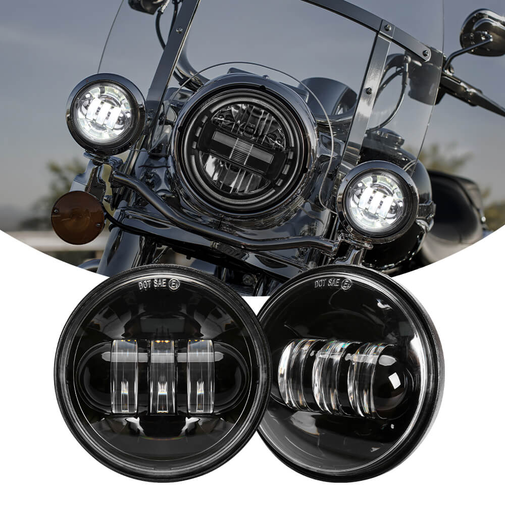 LED Harley Fog Passing Light, Motorcycle Fog Lamp Light for Harley Davidson