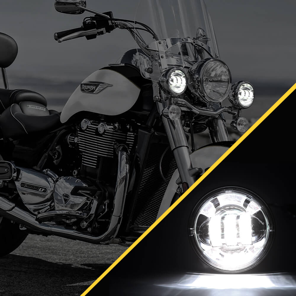 LED Harley Fog Passing Light, Motorcycle Fog Lamp Light for Harley Davidson 03