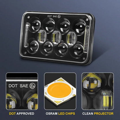 4×6 inch headlight for truck