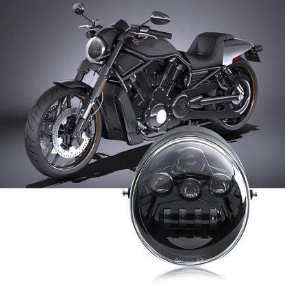 60W LED Headlight For Harley Davidson VRSC etc freeshipping - loyolight