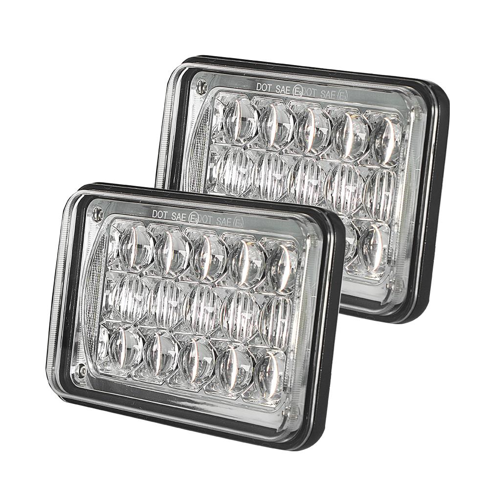 4X6 48W LED Replacement for Sealed Beam with DRL | Set - loyolight
