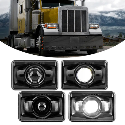 4×6 LED Headlights High Low Sealed Beam