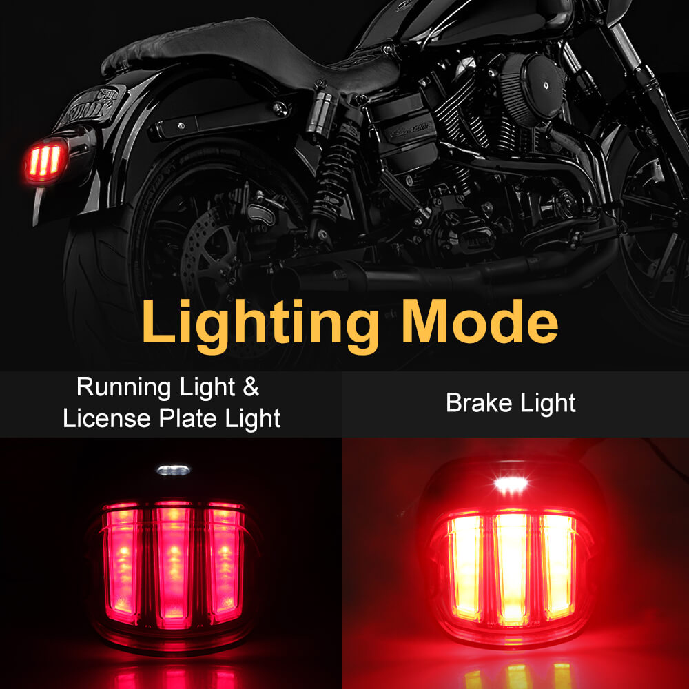 Eagle Claw Motorcycle LED Taillights Harley Brake Lights