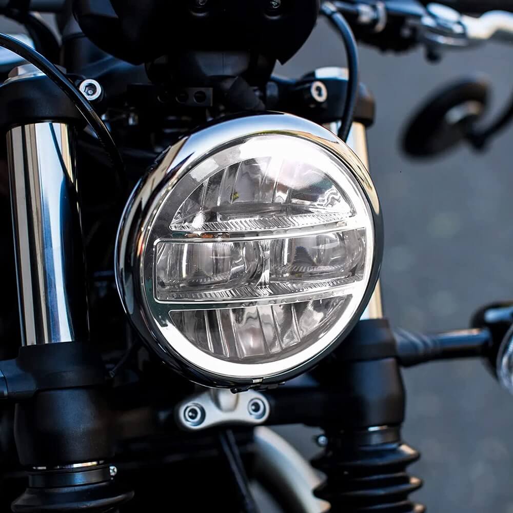 50W 5.75 inch King Kong LED Headlights Compatible with Harley Davidson –  loyolight