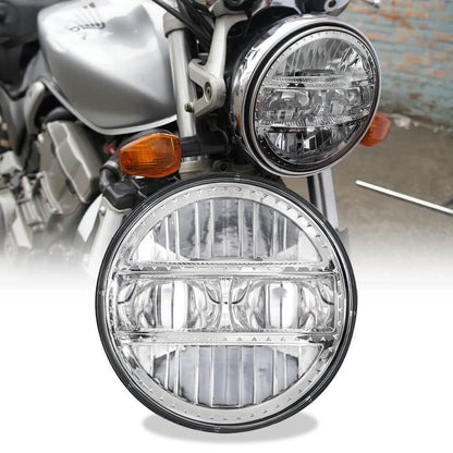 50W 5.75 inch King Kong LED Headlights Compatible with Harley
