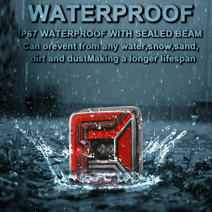 LED Tail Lights for Jeep Wrangler JL JLU | Pair