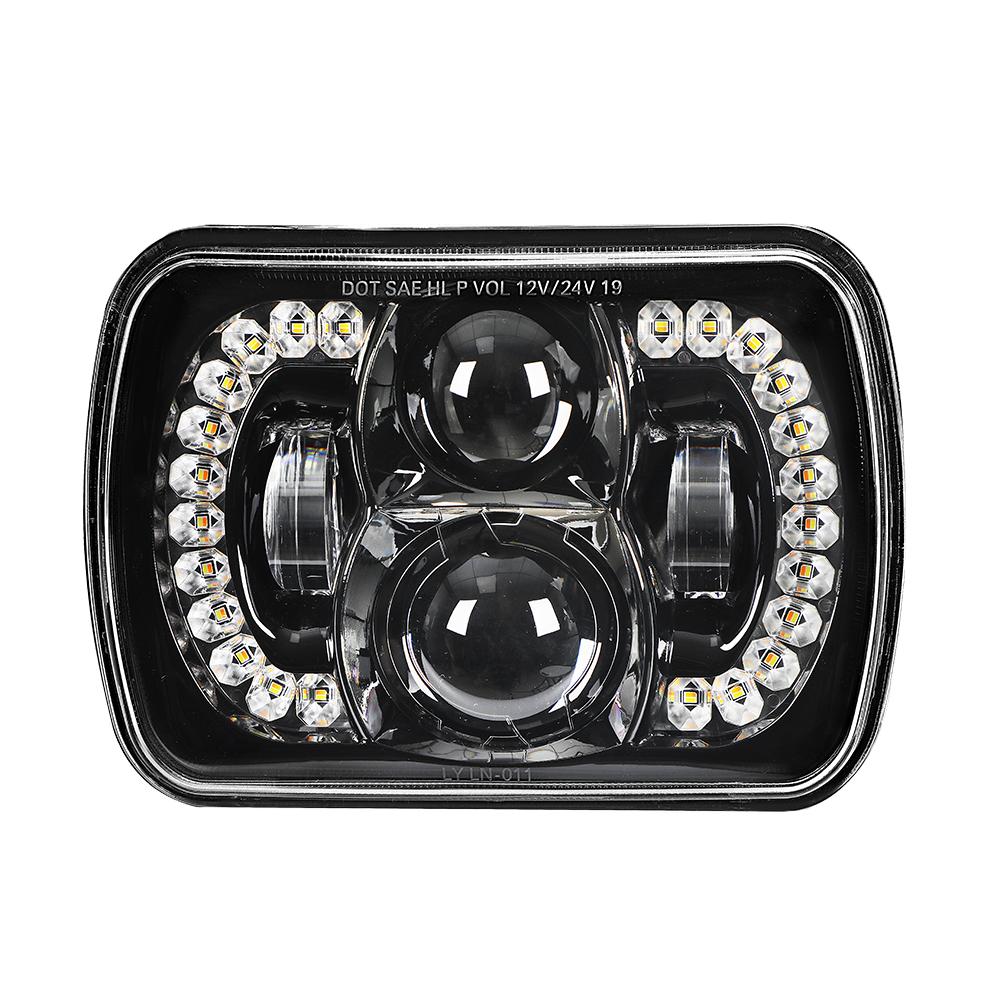 5x7 Led Headlights High/low Beam with Turn Signal | Pair - loyolight