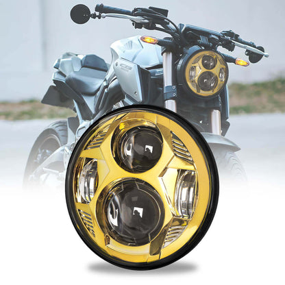 5.75'' 51W High Low Beam Spider Headlight for Harley