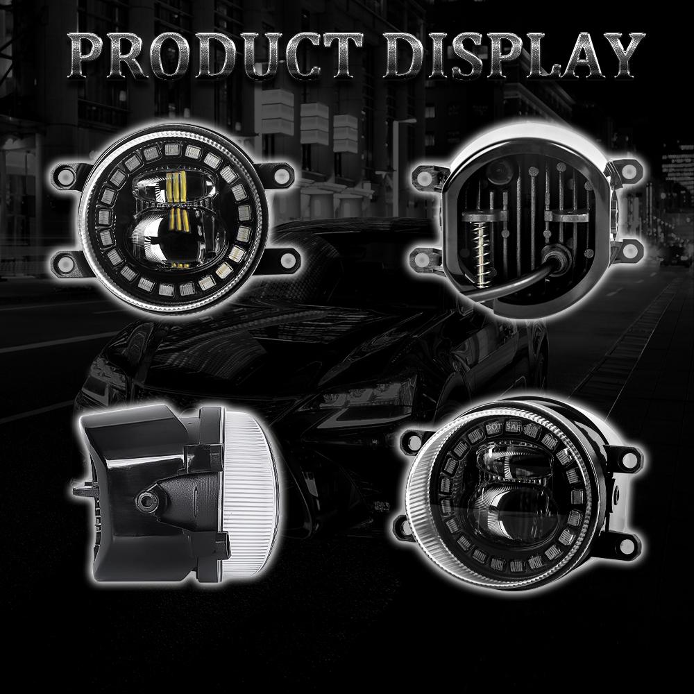 Clock Design LED Foglight For Toyota, LEXUS & SCION | Pair freeshipping - loyolight