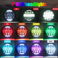 7'' RGB High Low Beam Headlight with Angel Eye | Pair - loyolight