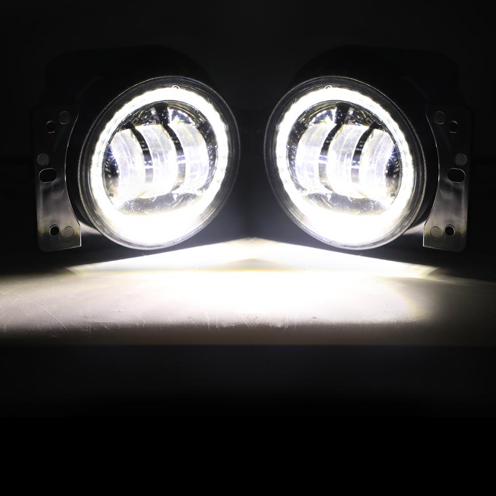 4 inch JL JLU Fog light With Angel Eyes | Pair freeshipping - loyolight