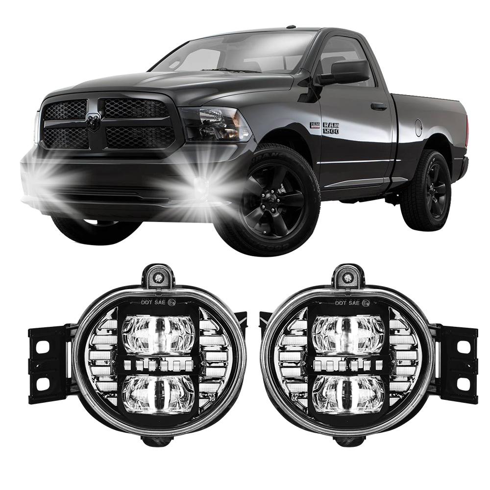 70W LED Foglight for Dodge | Pair - loyolight