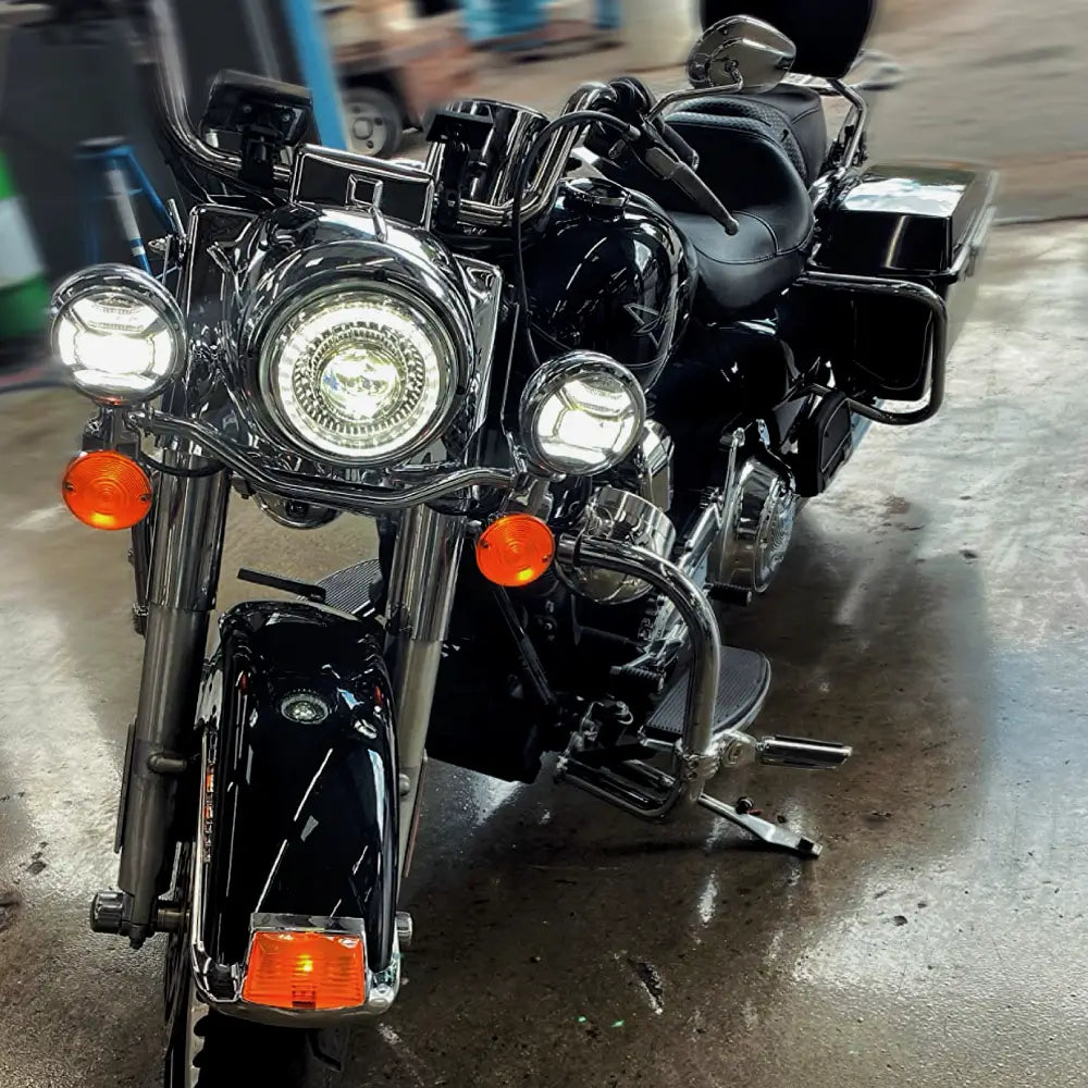 Harley Davidson LED Headlight and passing lights
