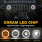 7 inch round headlight for jeep jk hummer chevry land rover