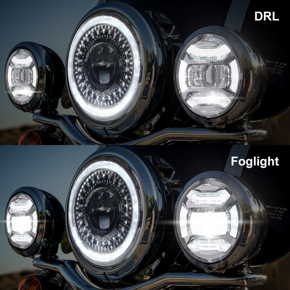 7 inch headlights for harley davidson