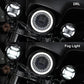 7 inch headlight and 4.5 inch fog lights for Harley Davidson(4