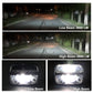 Offroad parts 5x7 inch 40W Sealed High Low Beam LED Headlight with Amber Turn Signal, White DRL | Pair