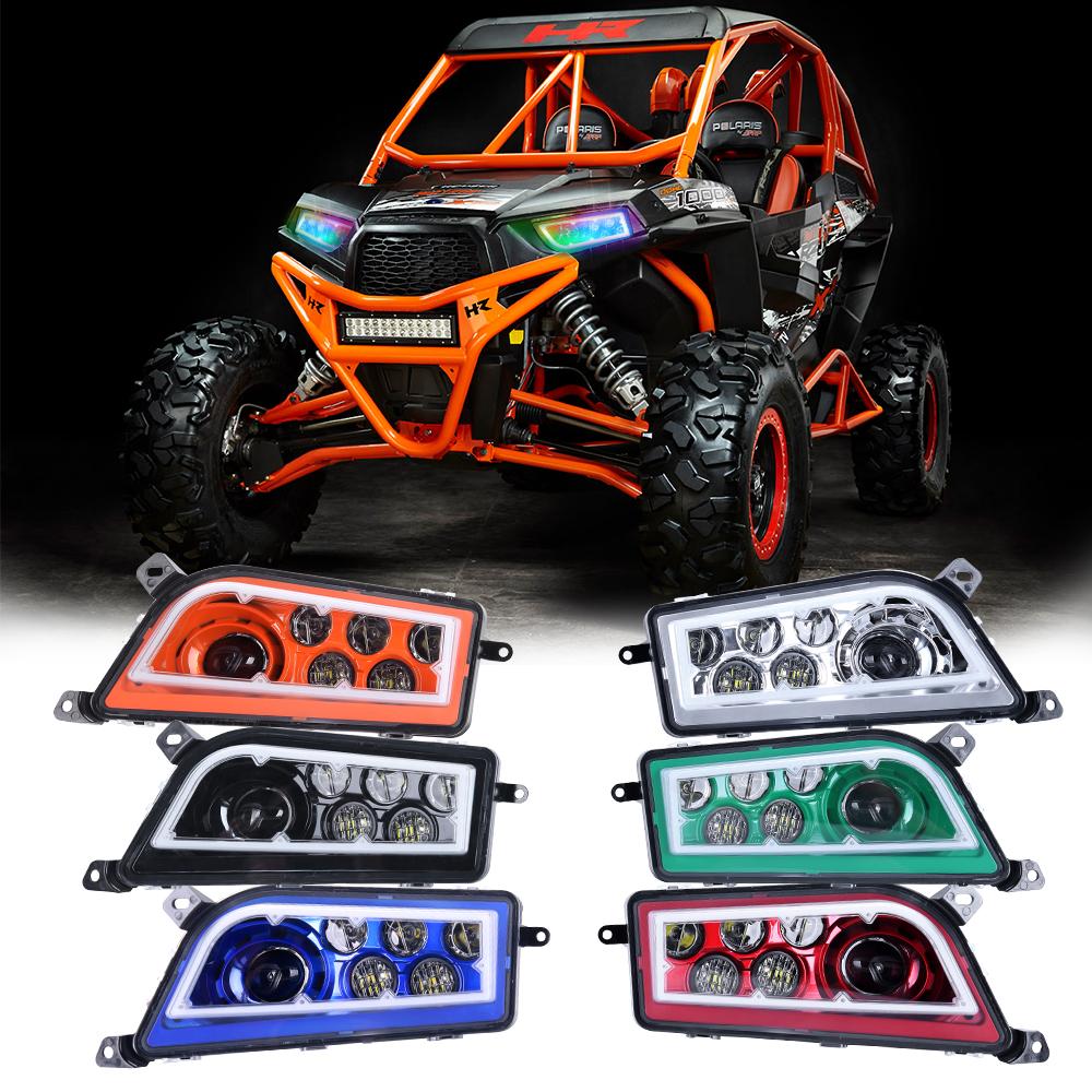 Control Box for Polaris RZR 1000 XP 900 LED Projection Headlights With RGB Halo Rings