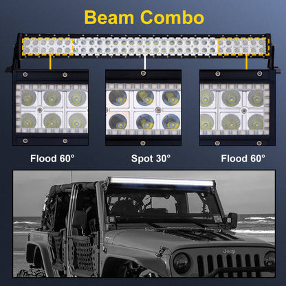 RGB halo ring chasing led light bar | LOYO Light | JEEP OFF ROAD Work Light-7