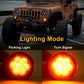 LED Turn Signal Lights for Jeep Wrangler JK, Smoked Lens(2)