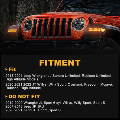 Jeep Gladiator LED Fender Turn Signal Lights