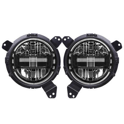 9 inch King Kong Headlight for 2018 Wrangler JL + | Pair freeshipping - loyolight