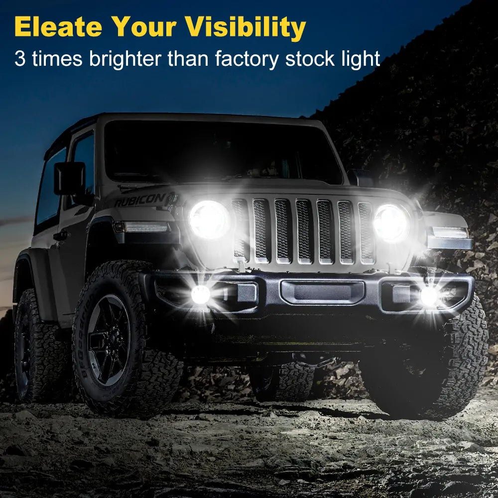 Jeep Wrnagler JL LED Lights Upgrade