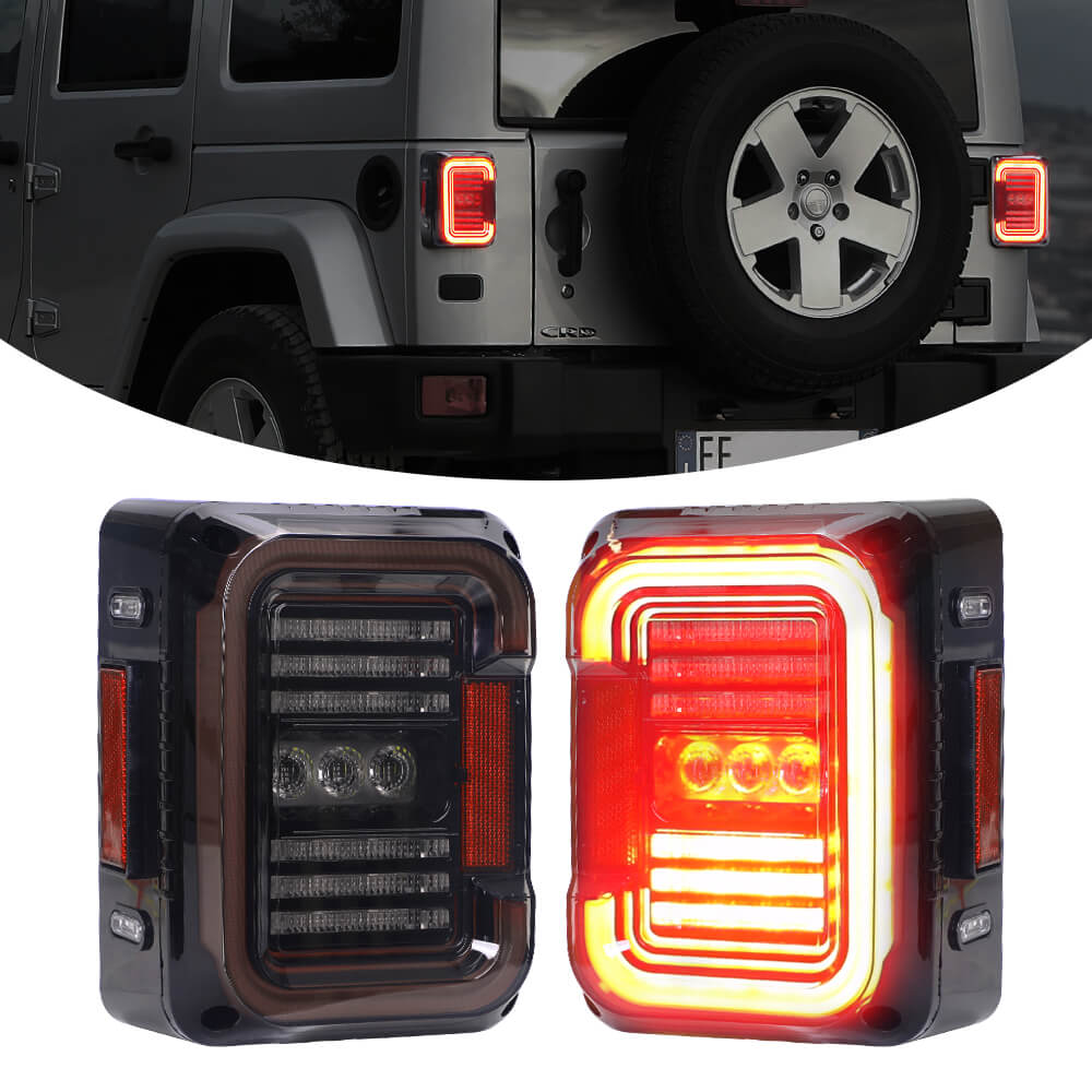 jeep wrangler jk led tail lights