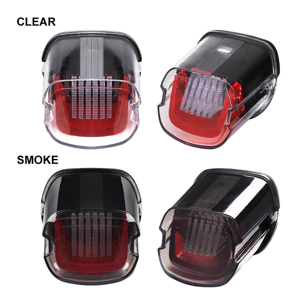 3D Suspension Hover Rear Led Brake Tail Light Upgrade With Turn Signal Lights & License Plate Lights for Harley Motorcycle