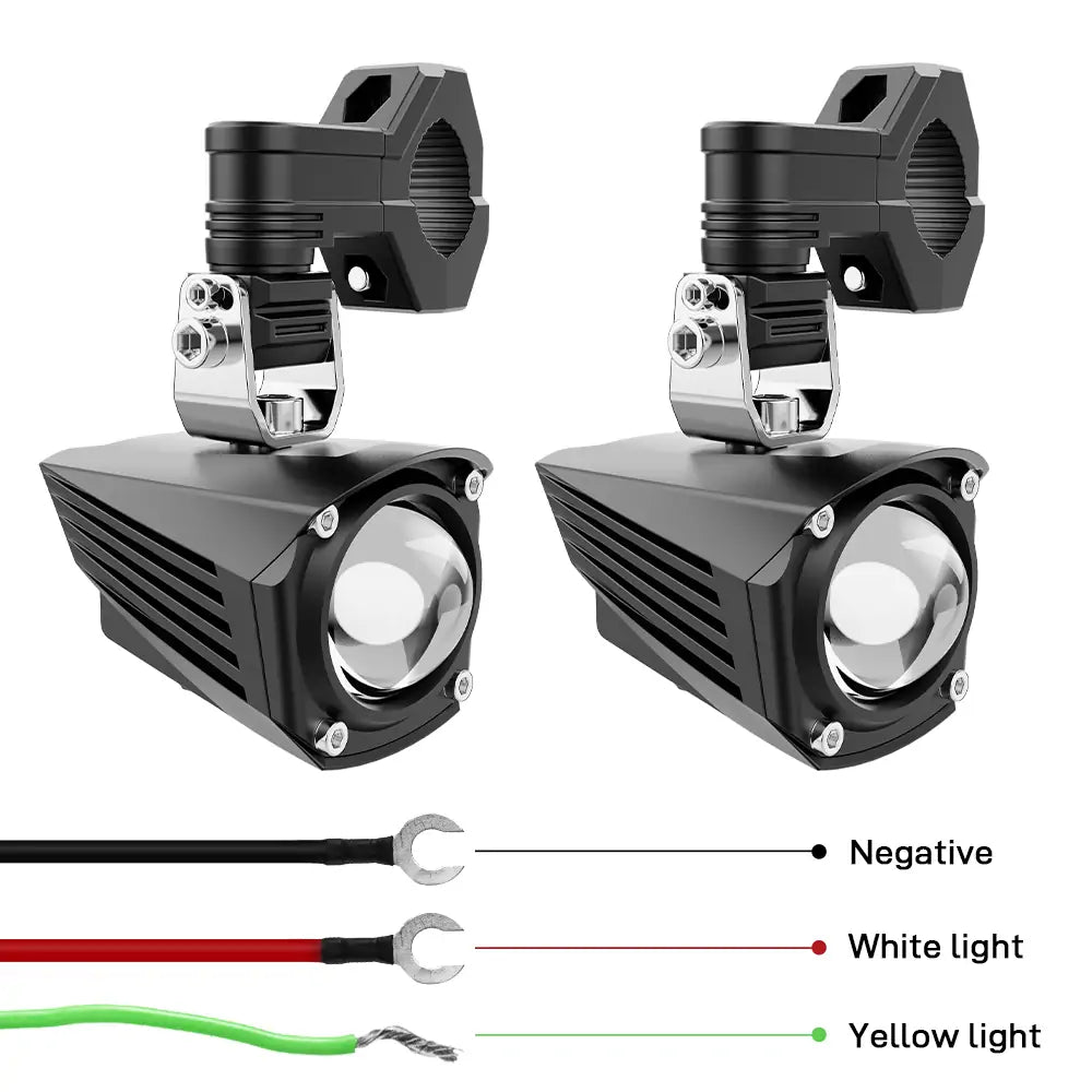 Auxiliary LED Lights for Motorcycle Truck Car ATV