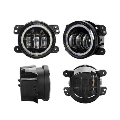 LOYO 7" Halo Headlights & 4" Fog Lights LED Combo fog lights