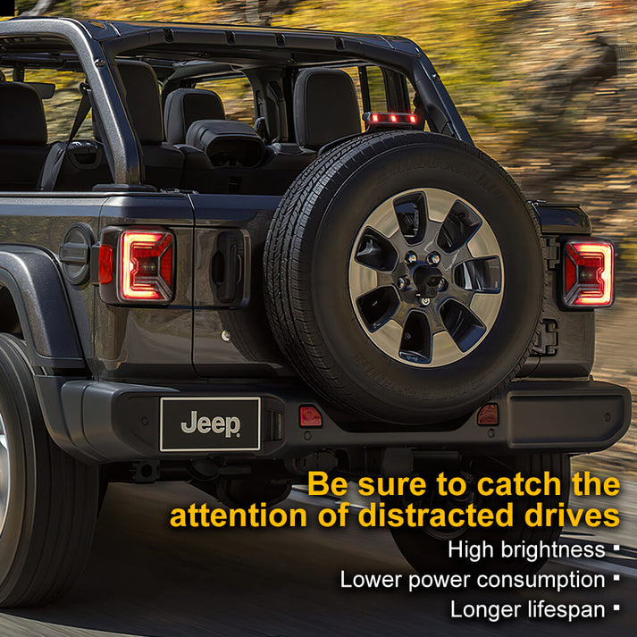 Jeep LED Tail Lights for Wrangler JL