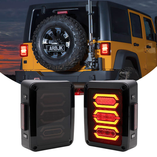 LED Taillights For Jeep Wrangler JK(1)