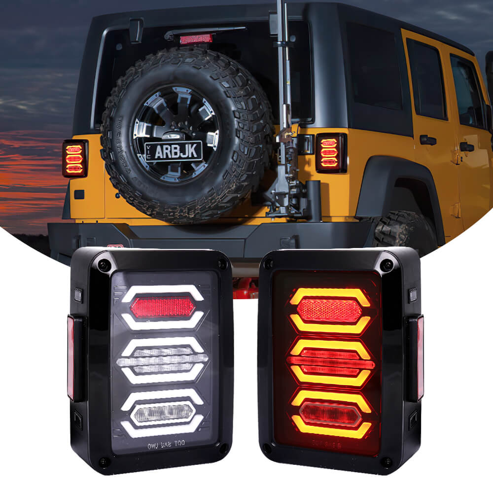 LED Taillights For Jeep Wrangler JK(1)