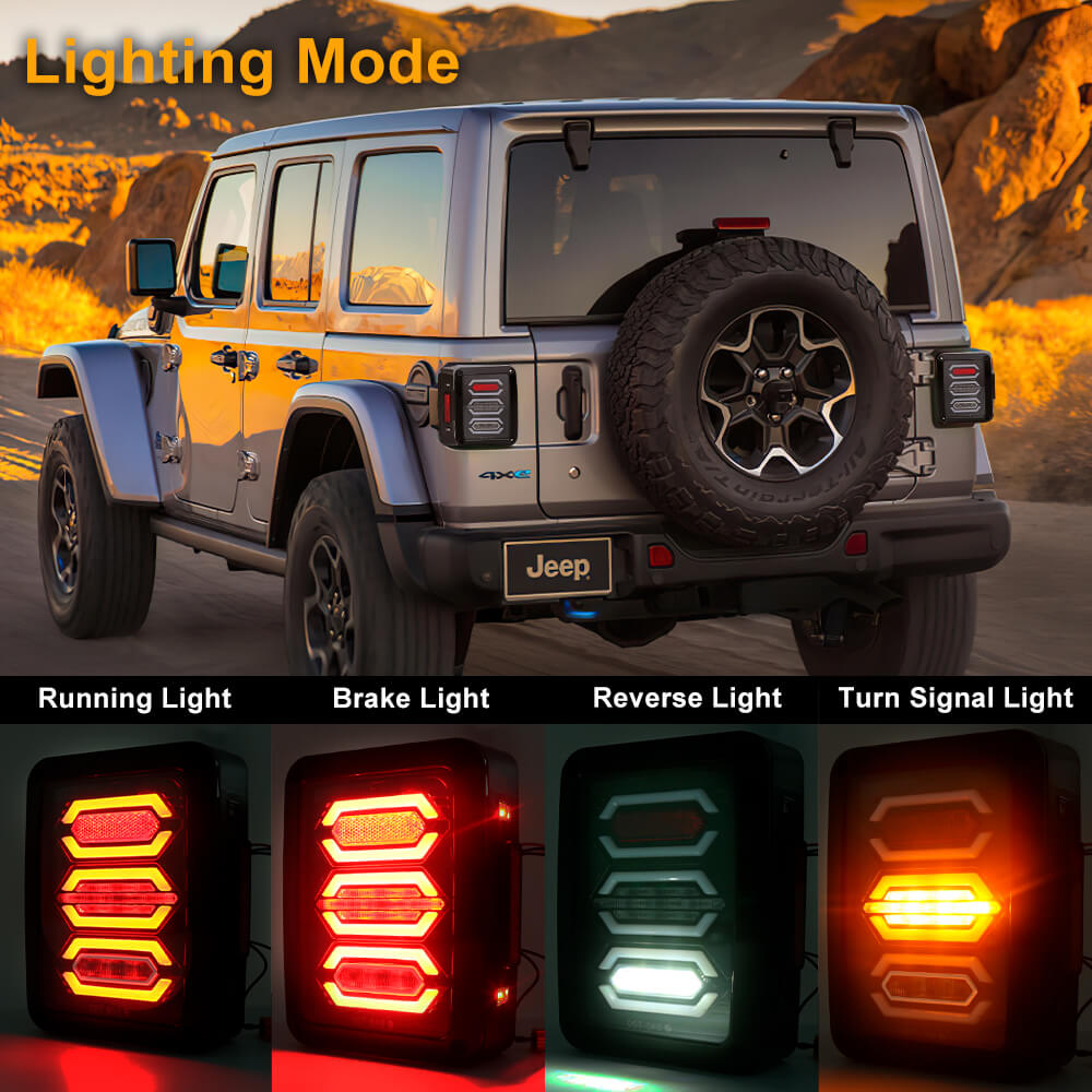 LOYO LED Tail Lights Compatible with Jeep Wrangler JK – loyolight