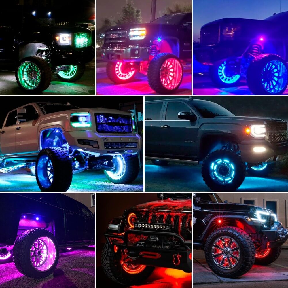 RGB LED Chasing Wheel Lights | LOYO LED | APP & Remote Control