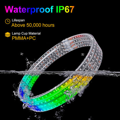 RGB LED Chasing Wheel Lights | LOYO LED | APP & Remote Control