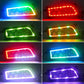 ATV RZR1000 RGB Halo LED Headlight | Pair - loyolight