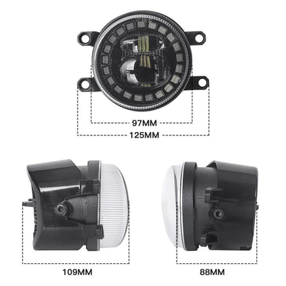 Clock Design LED Foglight For Toyota, LEXUS & SCION | Pair - loyolight