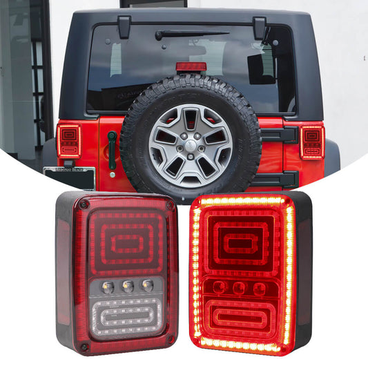 Jeep JK tail lights | LED Lights for Jeep Wrangler | LOYO Light
