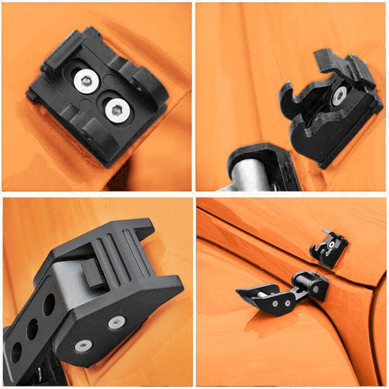 Hood Lock Catch ForJeep JK | Pair - loyolight